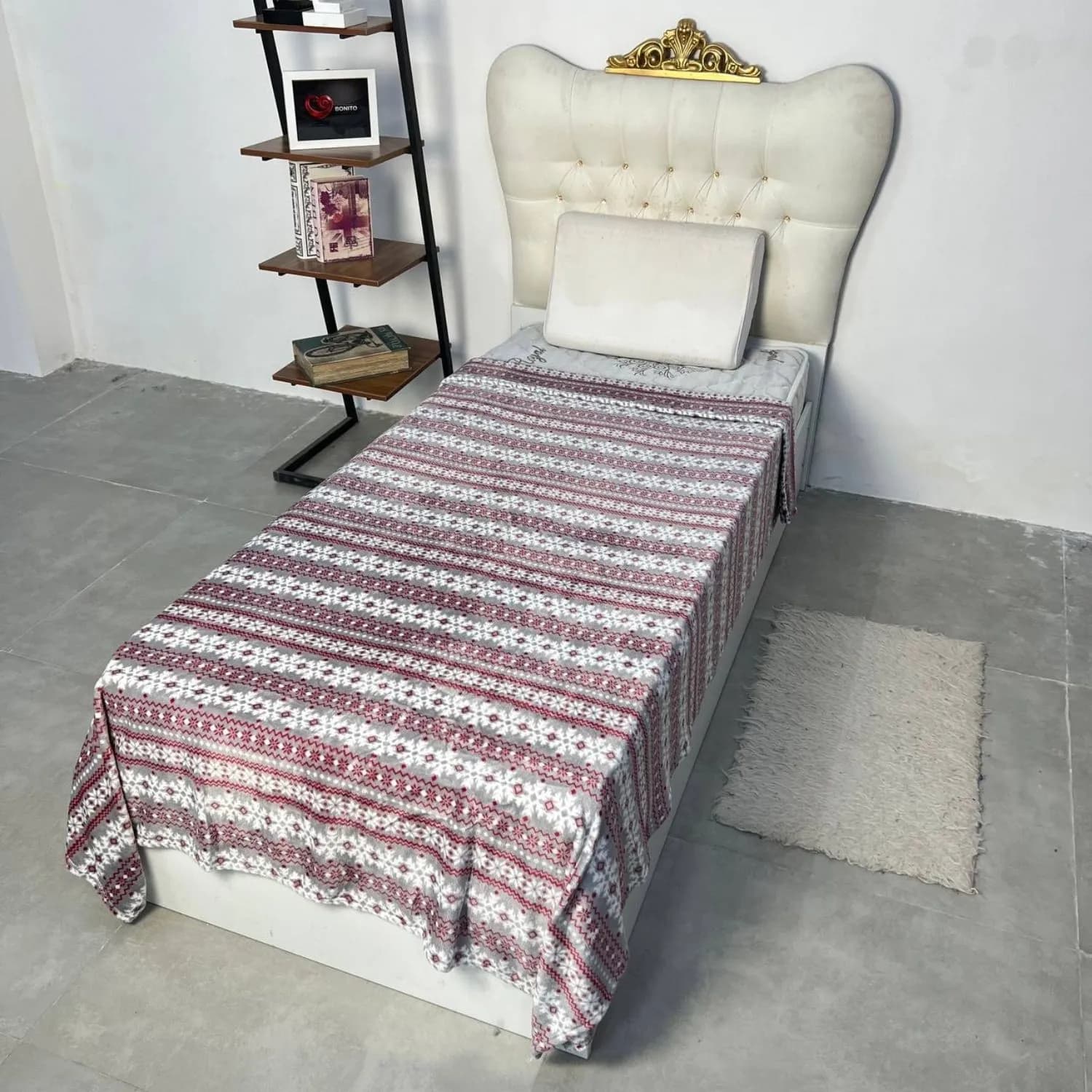 پتو مسافرتی طرح کریسمس 1نفره — تصویر ۵