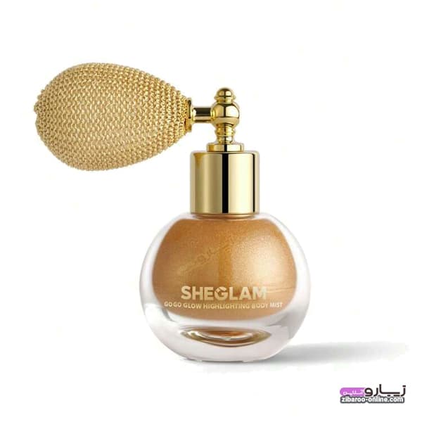 شیمر بدن شیگلم SHEGLAM مدل GO GO GLOW HIGHLIGHTING BODY MIST حجم10g اصل