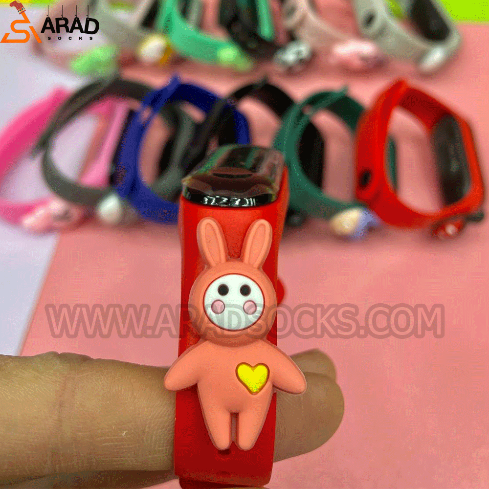 ساعت دیجیتالی لمسی طرح خرگوش — تصویر ۲