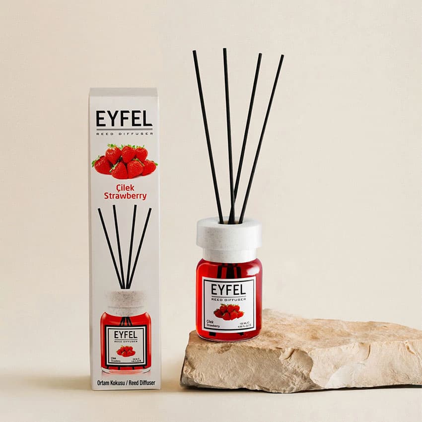 خوشبو کننده هوا ایفل اصل EYFEL مدل توت فرنگی strawberry حجم 120 میلی لیتر کد 561017