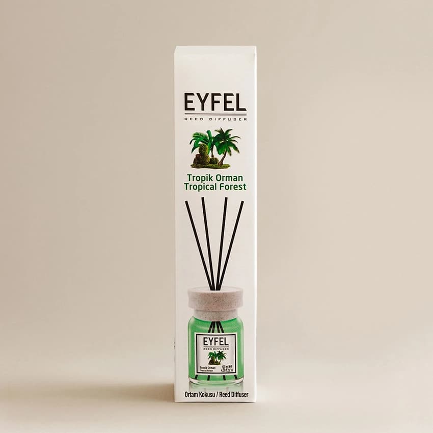 خوشبو کننده هوا ایفل اصل EYFEL مدل جنگل استوایی tropical forest حجم 120 میلی لیتر 561006 — تصویر ۲