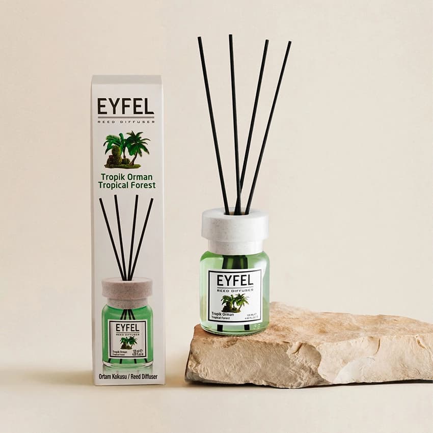 خوشبو کننده هوا ایفل اصل EYFEL مدل جنگل استوایی tropical forest حجم 120 میلی لیتر 561006