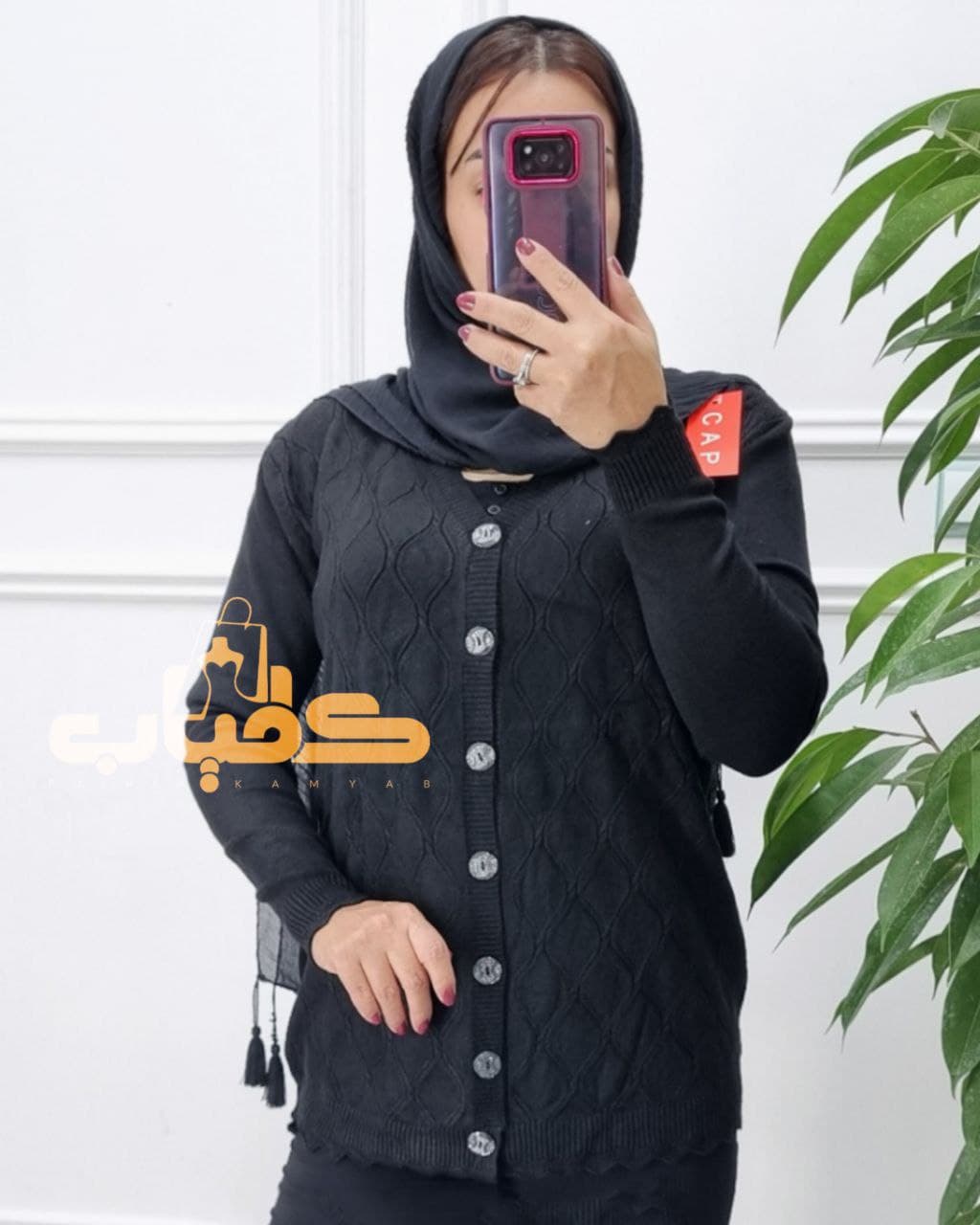 ژاگت بافت گپ قواره دار وارداتی گرم بالا/کد233 — تصویر ۵