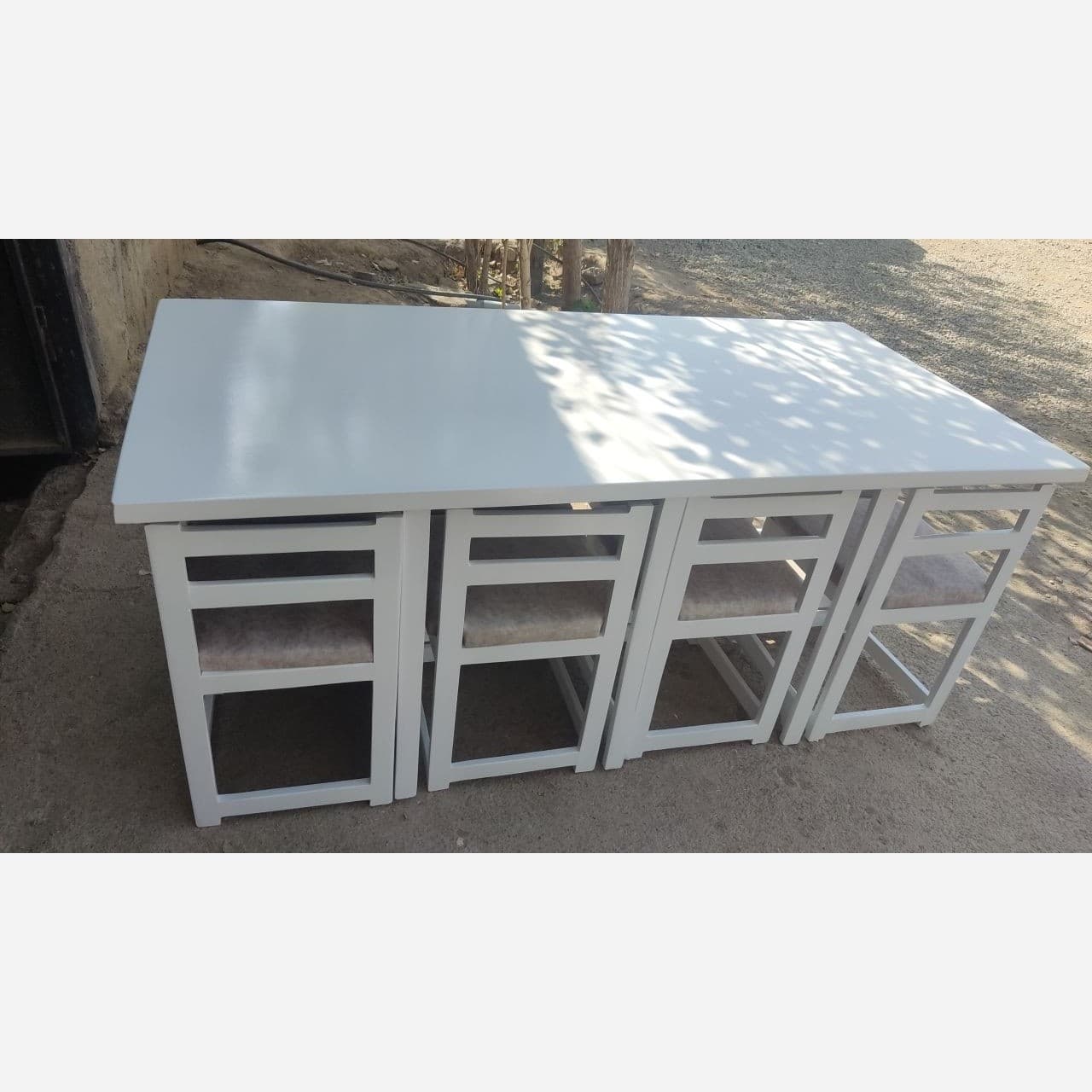 میز ناهار خوری کمجا 8 نفره مبلمان فرنا مدل 1113947 — تصویر ۳