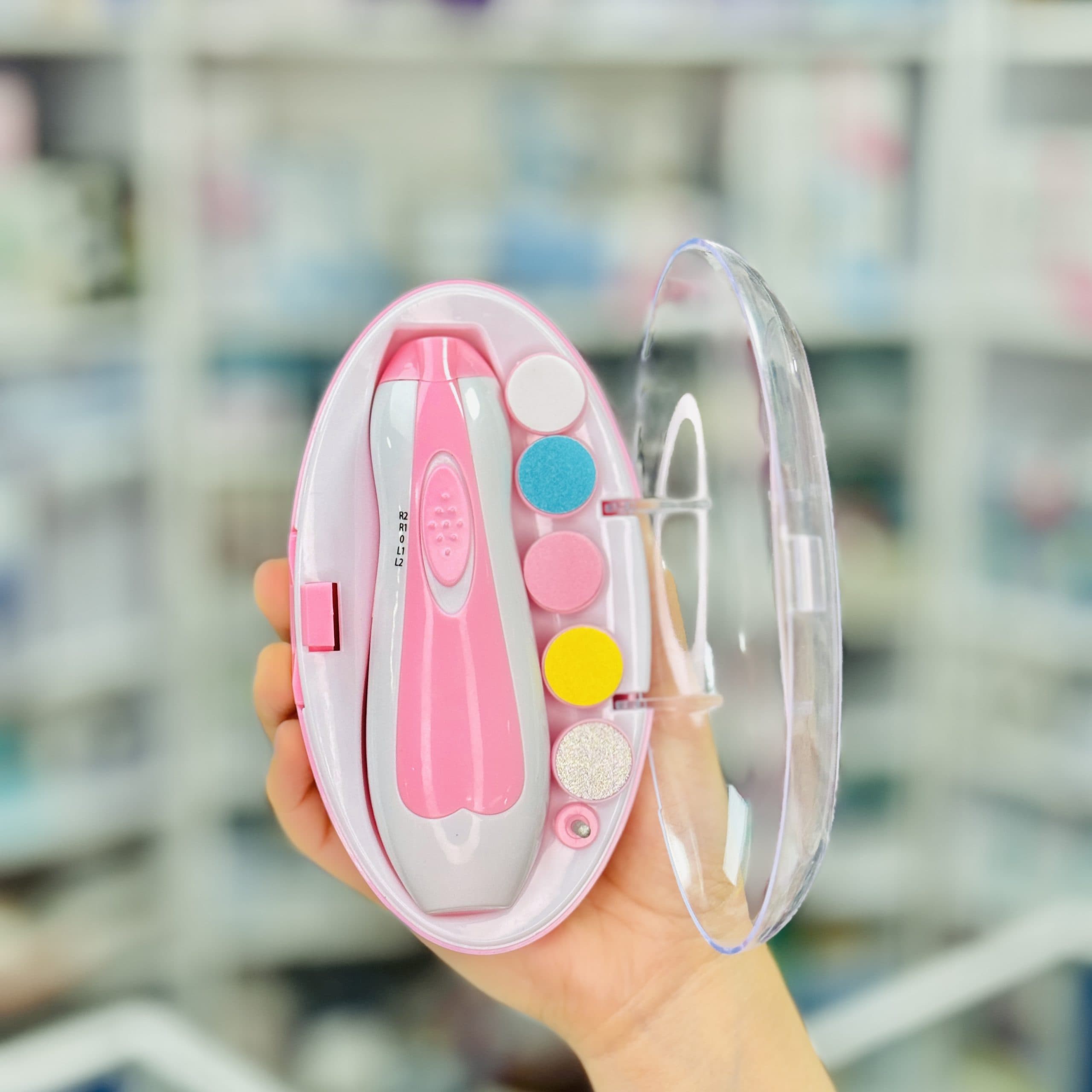 سوهان برقی کودک baby nail trimmer مدل TD-288 — تصویر ۵