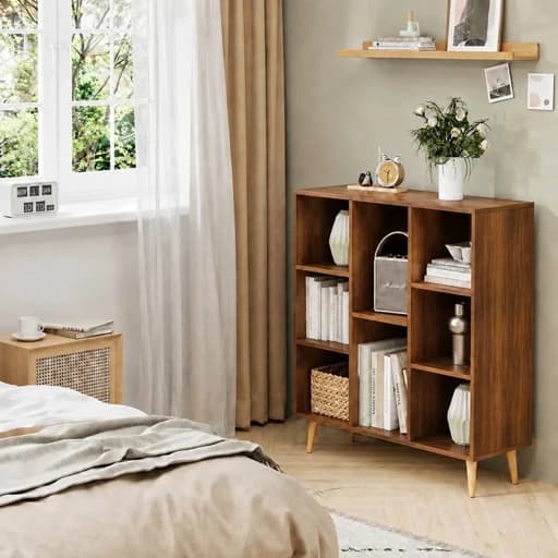 کتابخانه سه طبقه سیماژ مدل CZ1019 مبلمان فرنا مدل 1122419