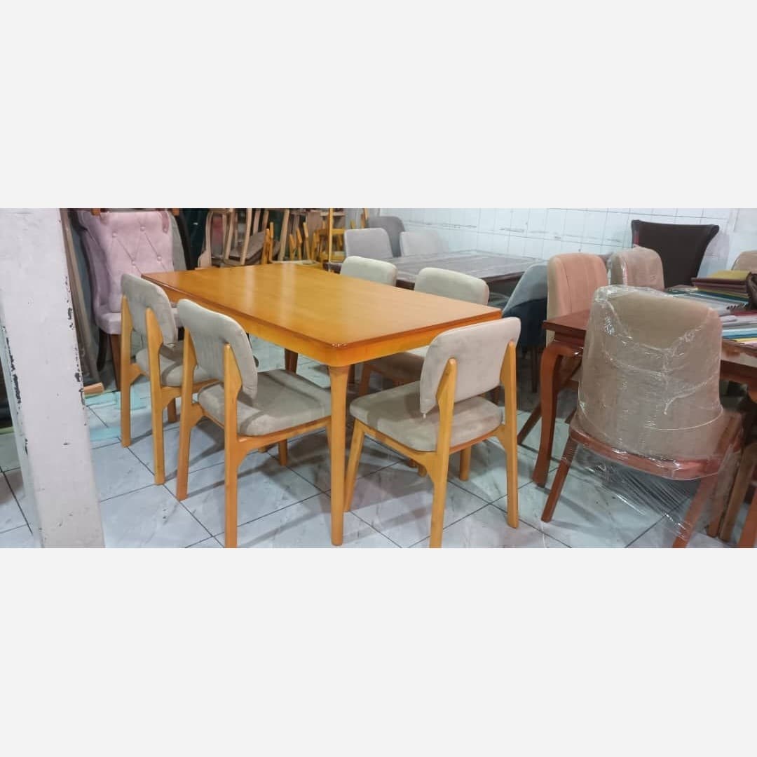 میز ناهارخوری 4 نفره مینیمال مبلمان فرنا مدل 1113852 — تصویر ۲