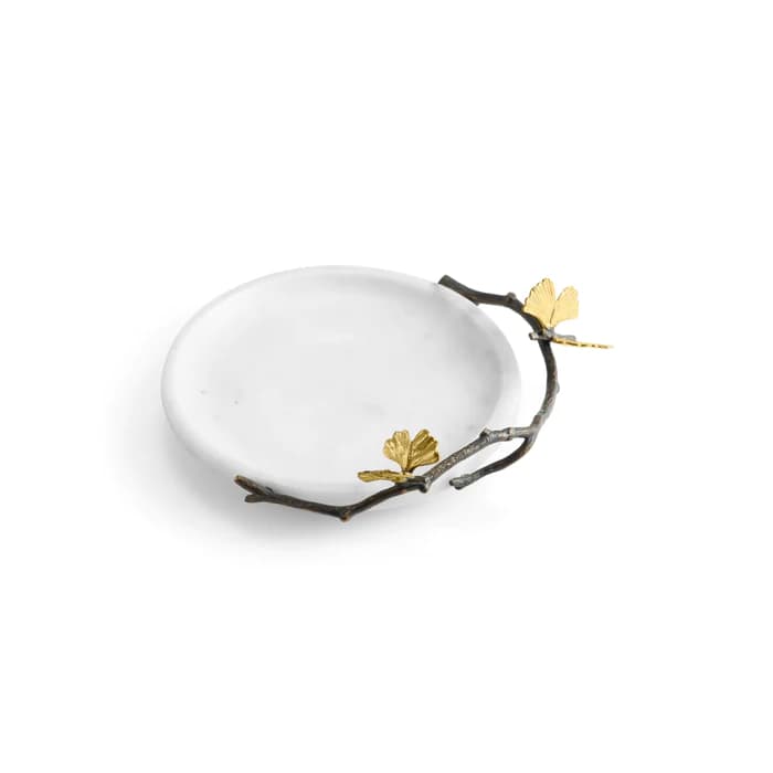 پبش دست سنگی مایکل آرام | Butterfly Ginkgo Trinket Tray — تصویر ۵