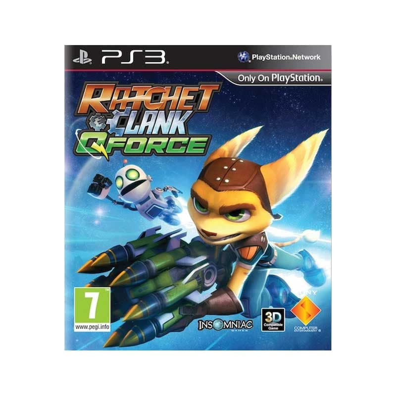 بازی Ratchet & Clank QForce برای PS3