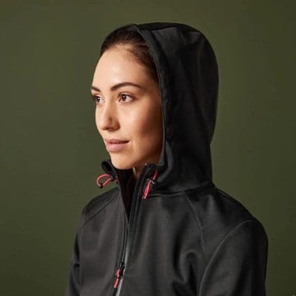 کاپشن ضدآب زنانه مشکی سافت شل برند راک تریل آلمانی 2-ROCKTRAIL 375489 — تصویر ۳