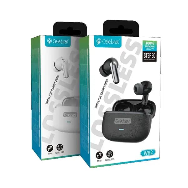هدفون هایفای چرمی سلبریت مدل Celebrat W82 TWS — تصویر ۷