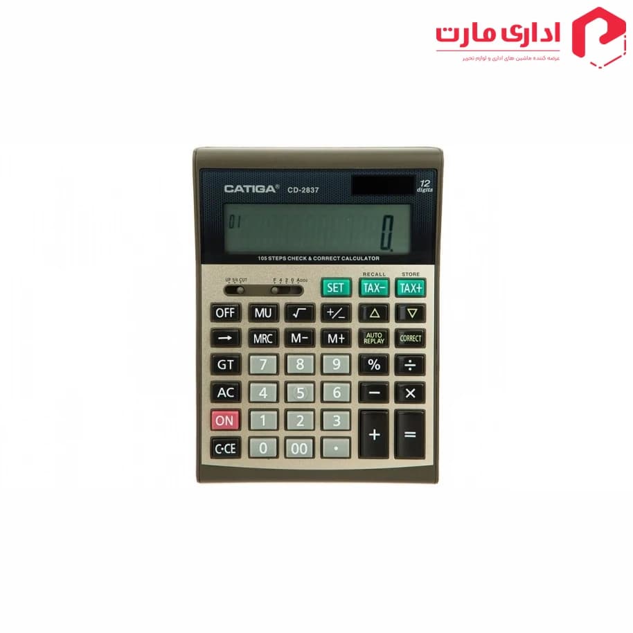 ماشین حساب کاتیگا مدل CD-2837-12 — تصویر ۲
