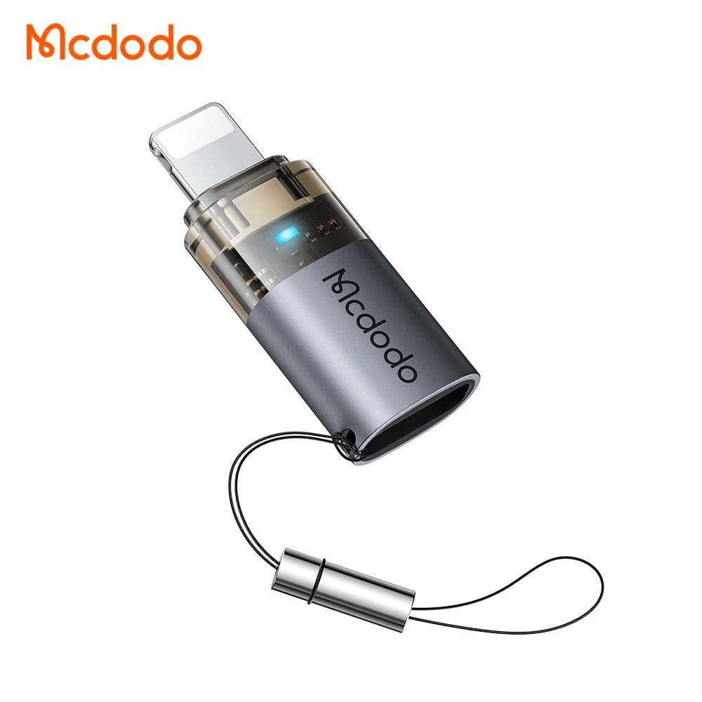 تبدیل مک دودو Mcdodo OT-7630 – USB-C to Lightning با توان 36 وات و LED (با گارانتی شرکتی)