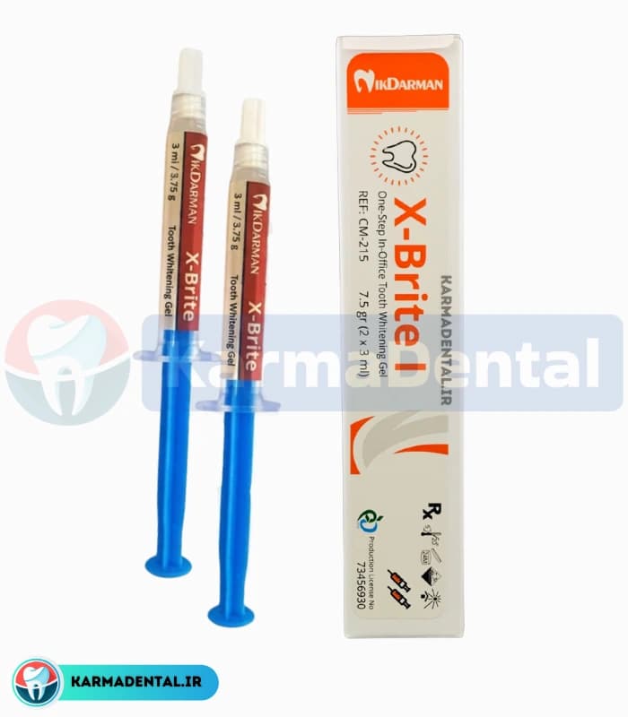 ژل بلیچینگ آفیس تک بیمار نیک درمان – NikDarman X-Brite l — تصویر ۲