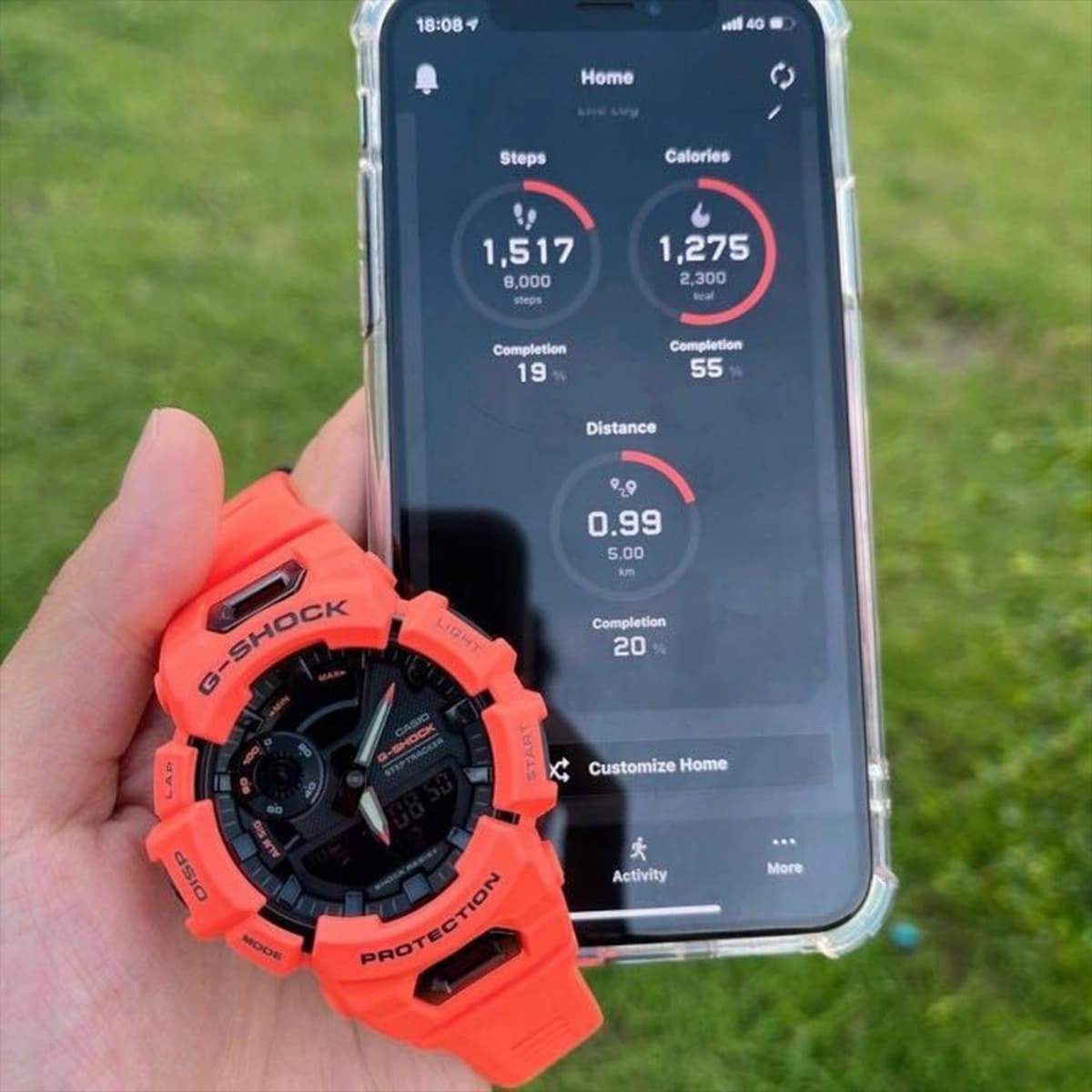 ساعت مچی کاسیو جی شاک مدل CASIO G-SHOCK GBA-900-4ADR — تصویر ۱۰