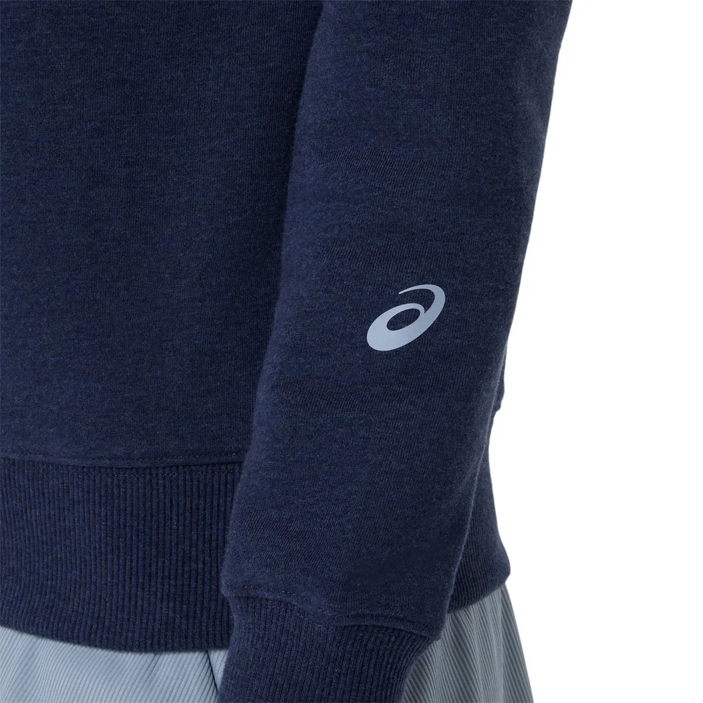 سویشرت ورزشی زنانه اسیکس ASICS Court Core Graphic Half Zip – سرمهای — تصویر ۷