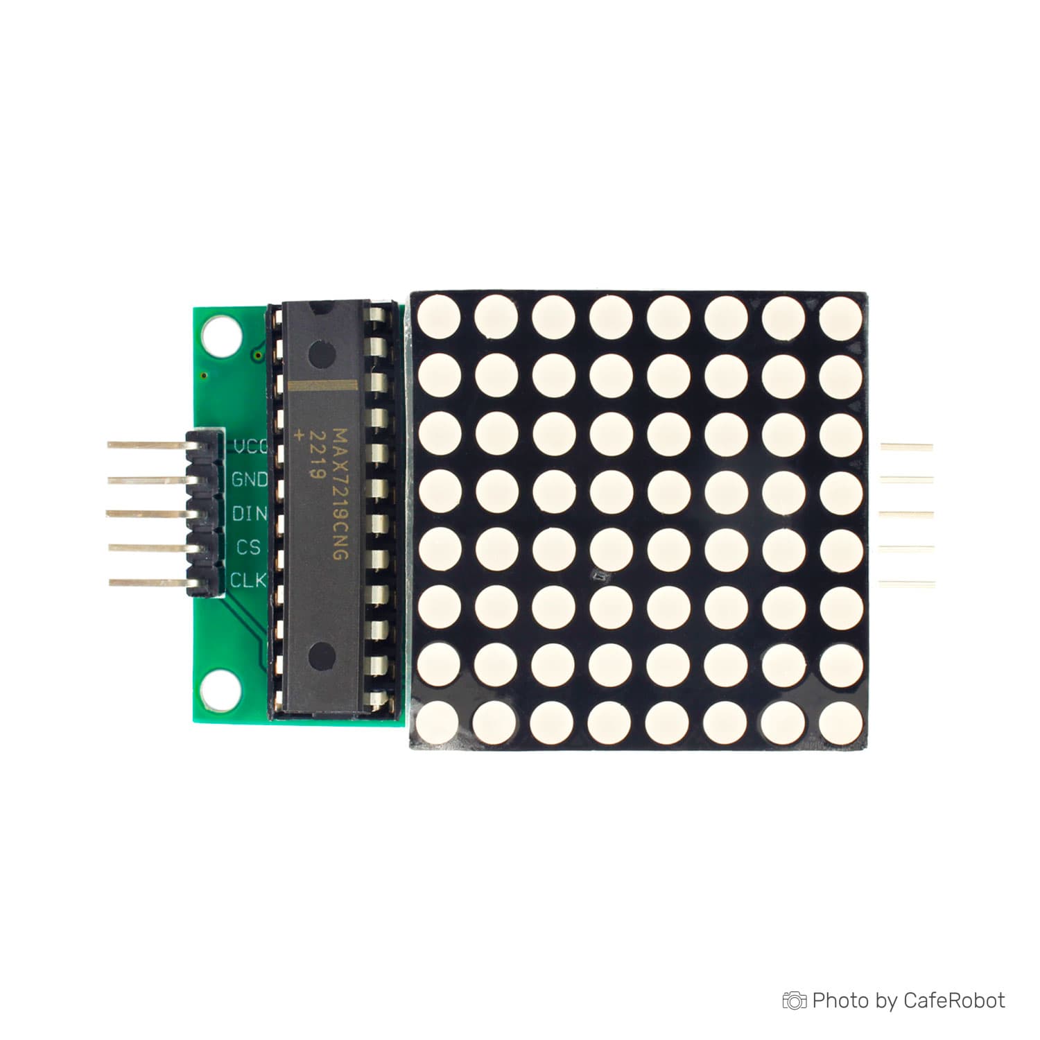 ماژول صفحه نمایش LED ماتریسی 8X8 تگ رنگ دارای چیپ درایور MAX7219 — تصویر ۴