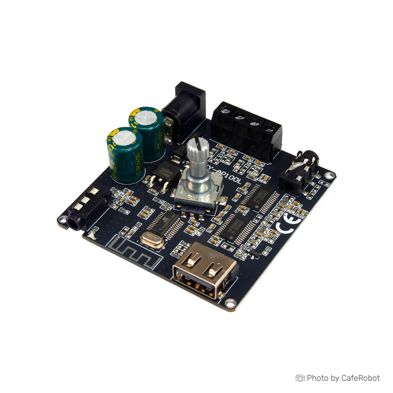 ماژول آمپلی فایر 2×100 وات HIFI مدل Sinilink XY-AP100 — تصویر ۳