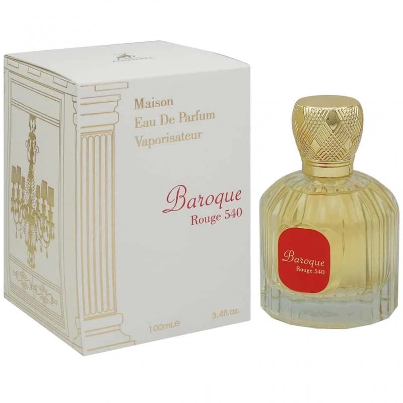 عطر ( ادکلن ) الحمبرا مدل باکارات رژ سفید| Baroque Rouge 540