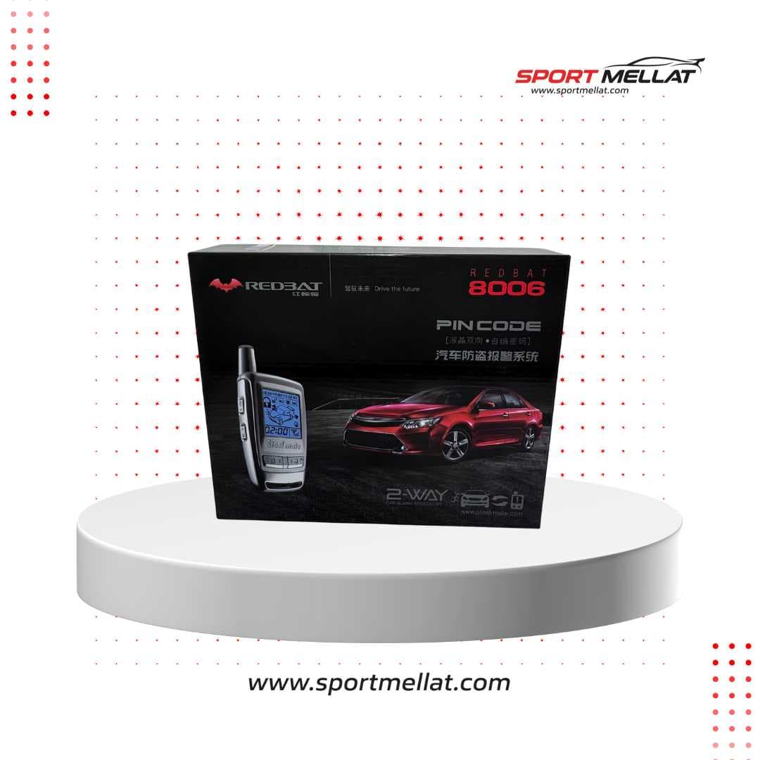 دزدگیر تصویری استیلمیت مدل ردبت Red bat 8006 — تصویر ۲