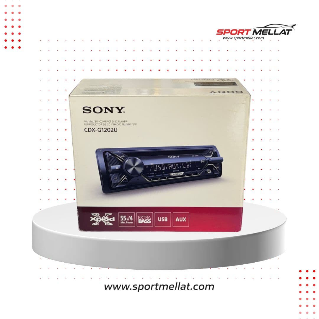 پخش خودرو سونی مدل CDX-G1202U — تصویر ۲