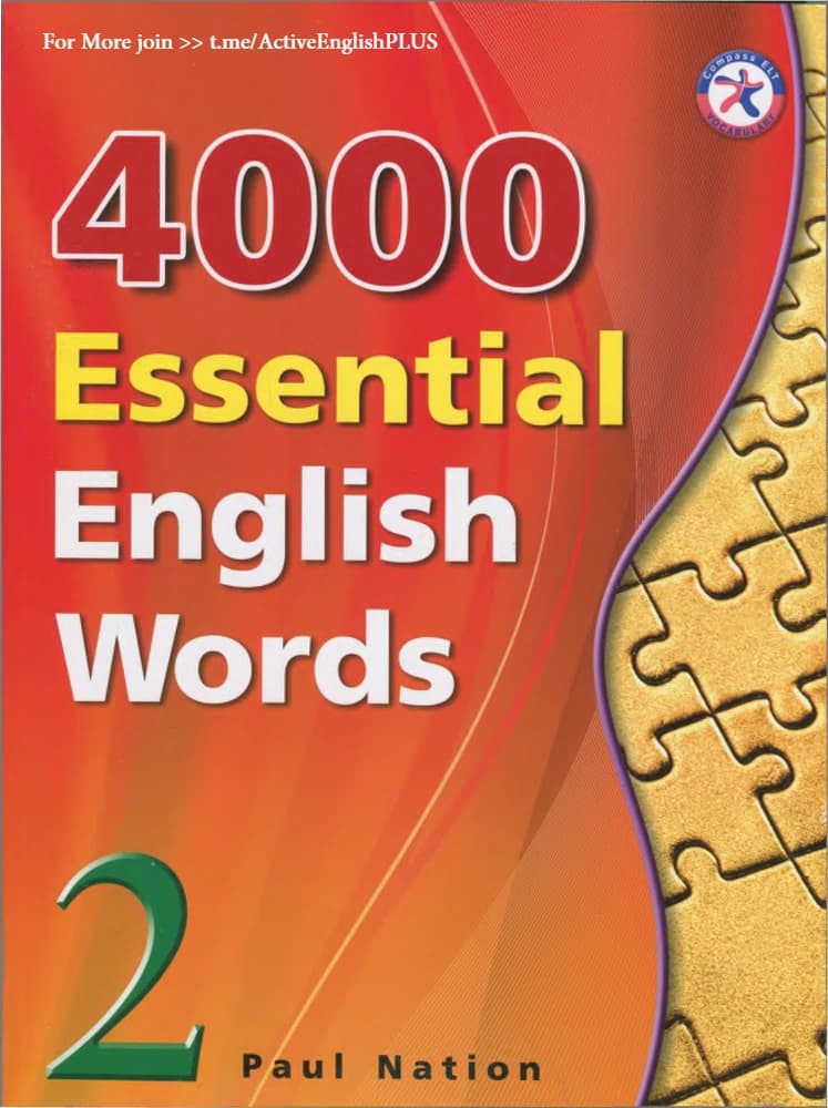 کتاب 4000 Essential English Words 2 (۴۰۰۰ واژه ضروری زبان انگلیسی، جلد ۲) نسخه انگلیسی PDF