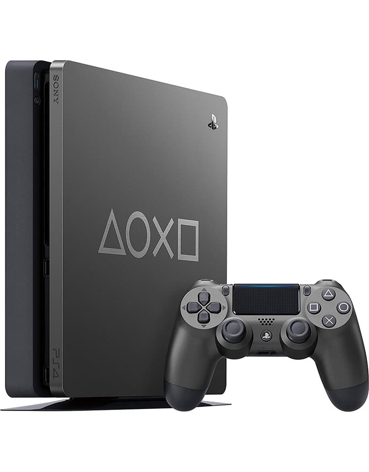 کنسول کارکرده وارداتی Days of Play Limited Edition Steel Black 1TB PS4