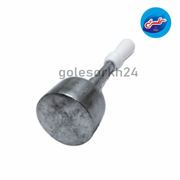 گوشتکوب استیل دسته رنگی بزرگ — تصویر ۳