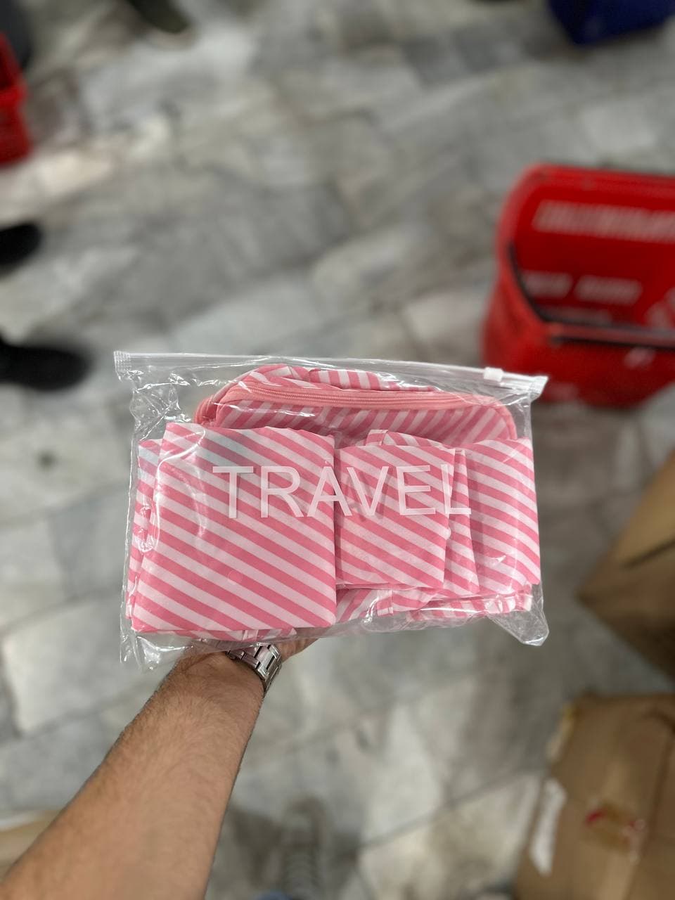 پکینگ چمدانی ۵ تیکه travel — تصویر ۳