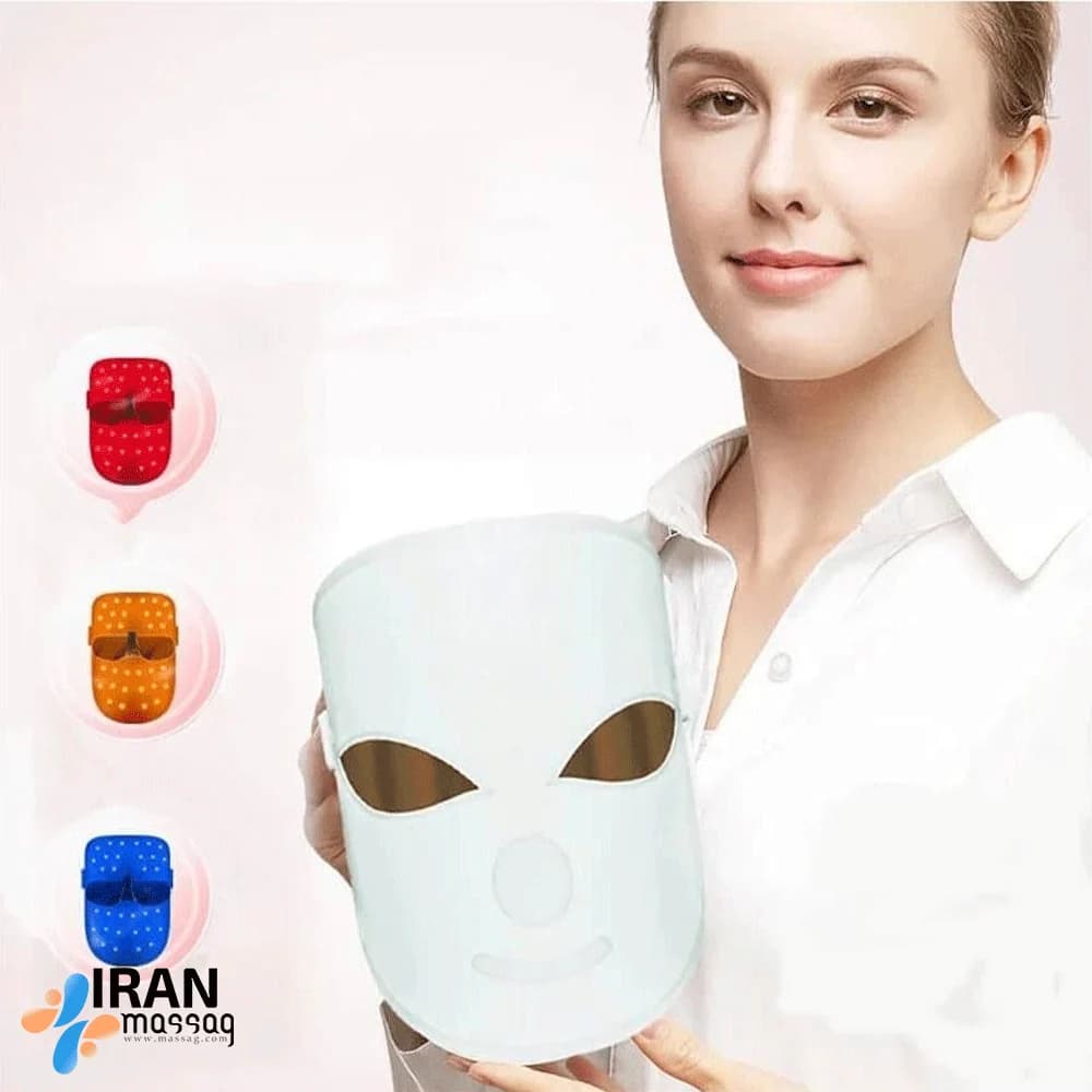 ماسک زیبایی و جوانکننده صورت JZC-M02-2: جوانی، شادابی و رفع آکنه با حسگر لمسی — تصویر ۲