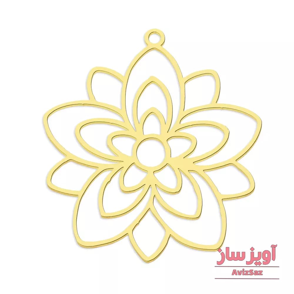گردنبند گل کد 101711