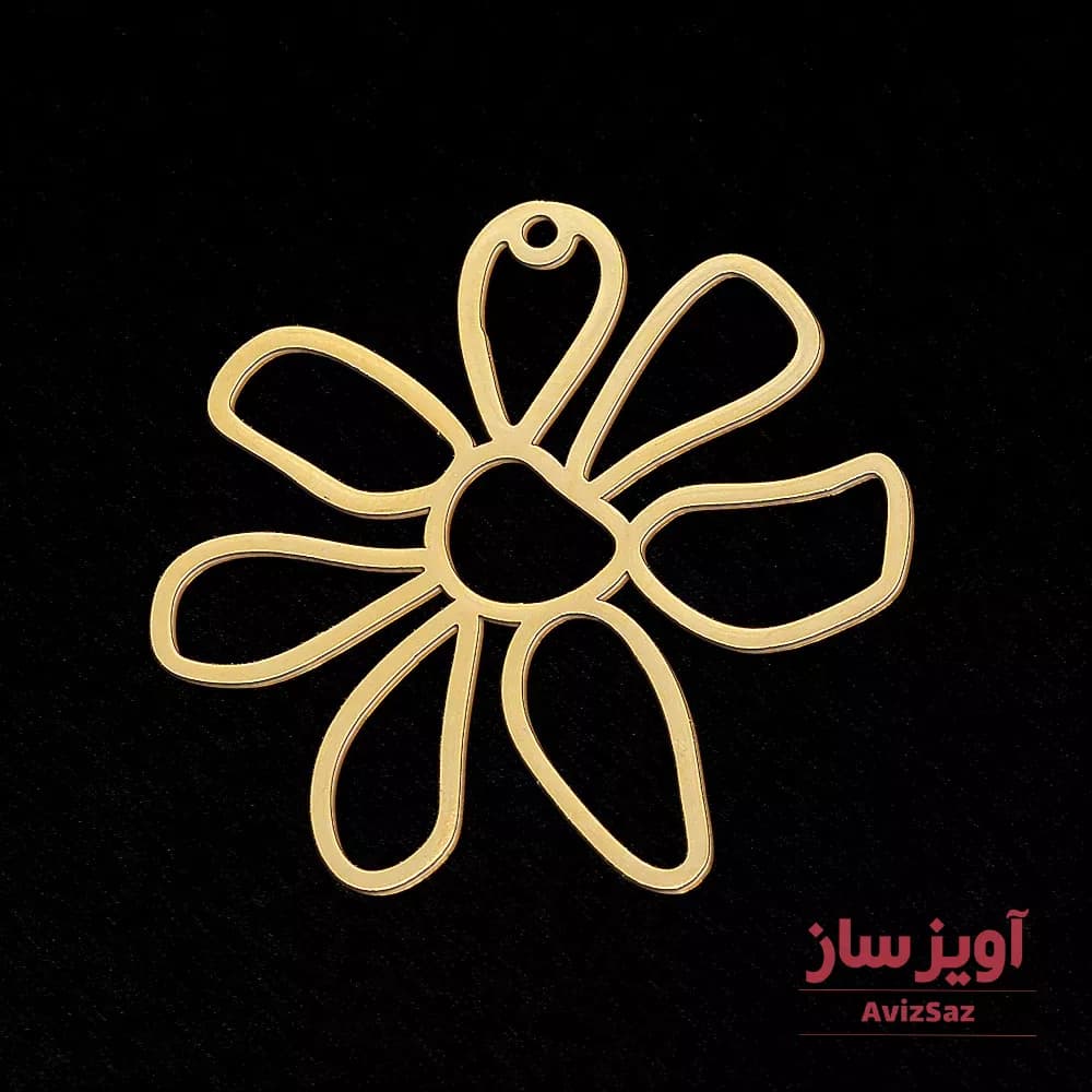 گردنبند گل کد 101691