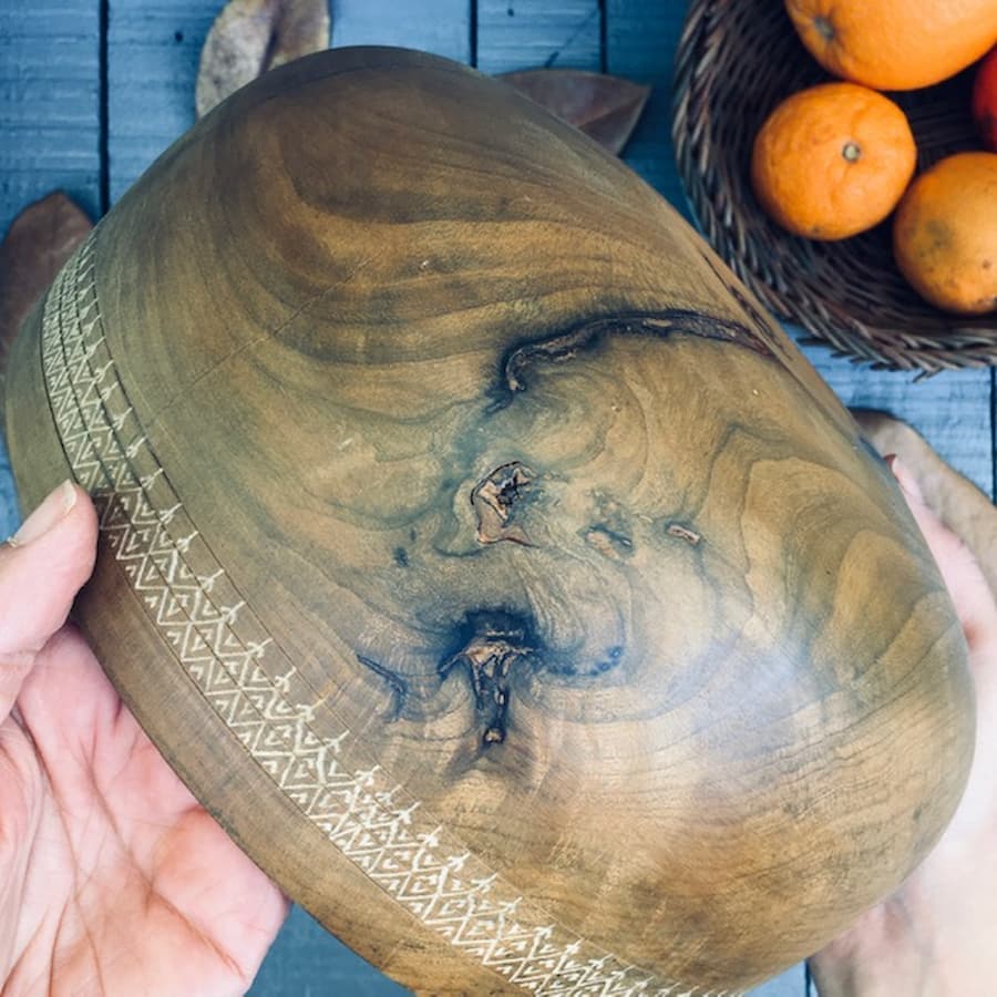 کاسه چوبی کد 577 — تصویر ۵
