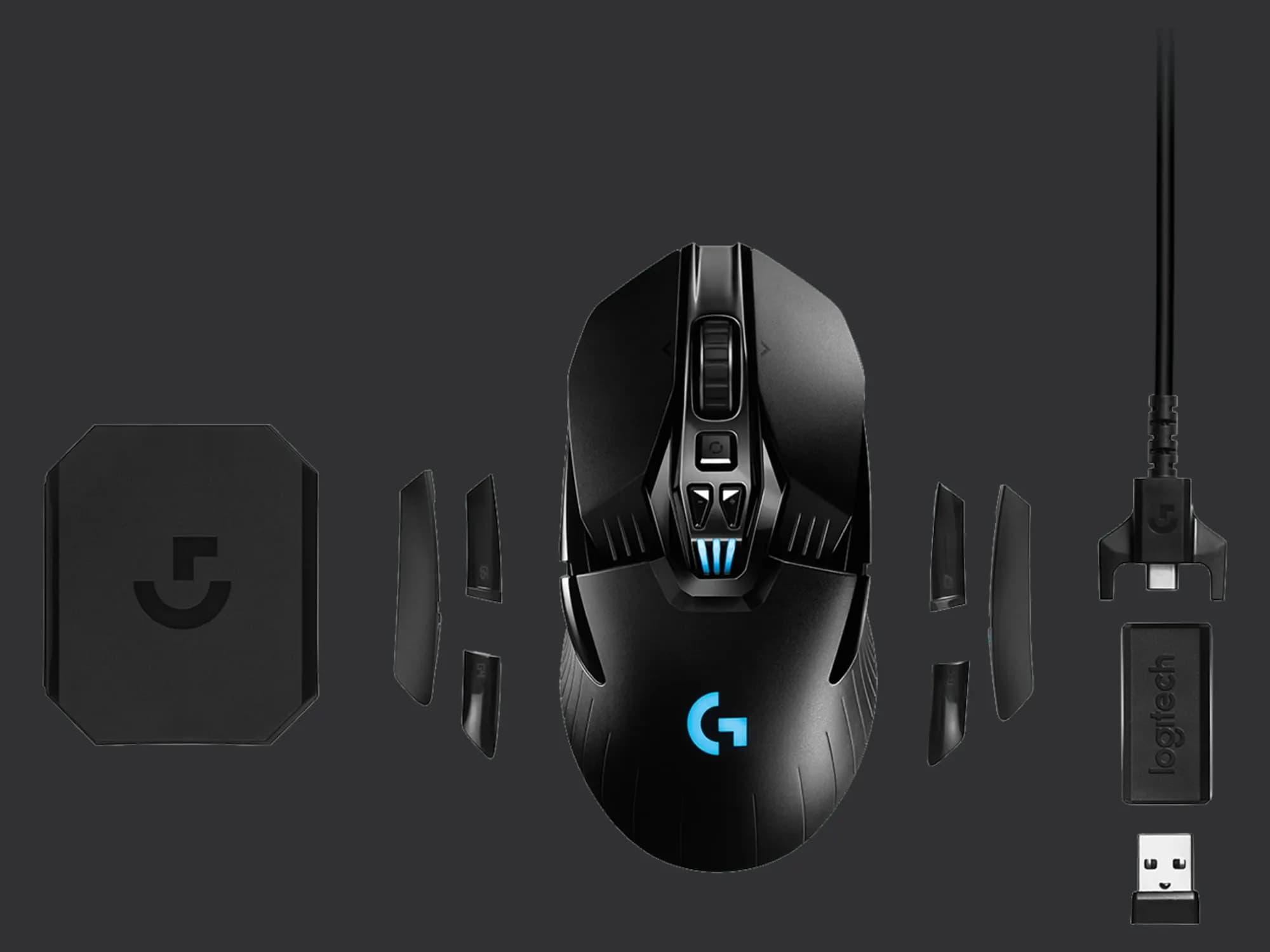 موس گیمینگ بی سیم لاجیتک مدل Logitech G903 LIGHTSPEED Wireless Gaming Mouse with HERO Sensor — تصویر ۷