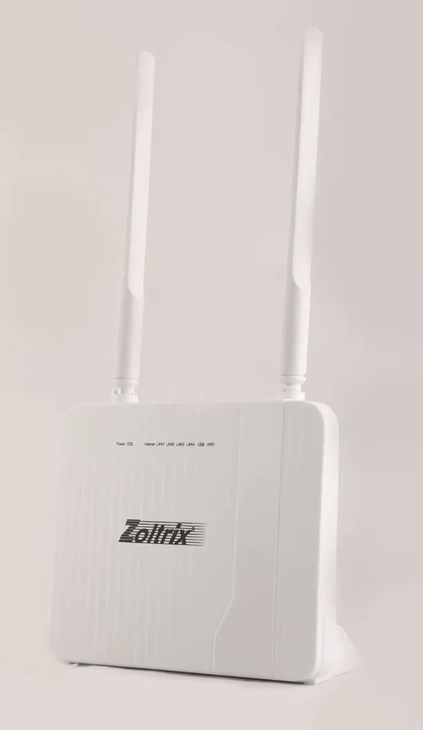 مودم – روتر زولتریکس Zoltrix ZXV818P Wireless VDSL2+/ADSL2+ Router — تصویر ۳