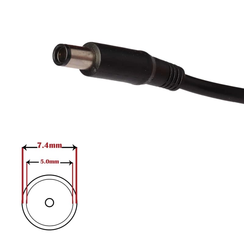 شارژر لپ تاپ دل مدل 19.5V 6.7A Slim Original — تصویر ۳
