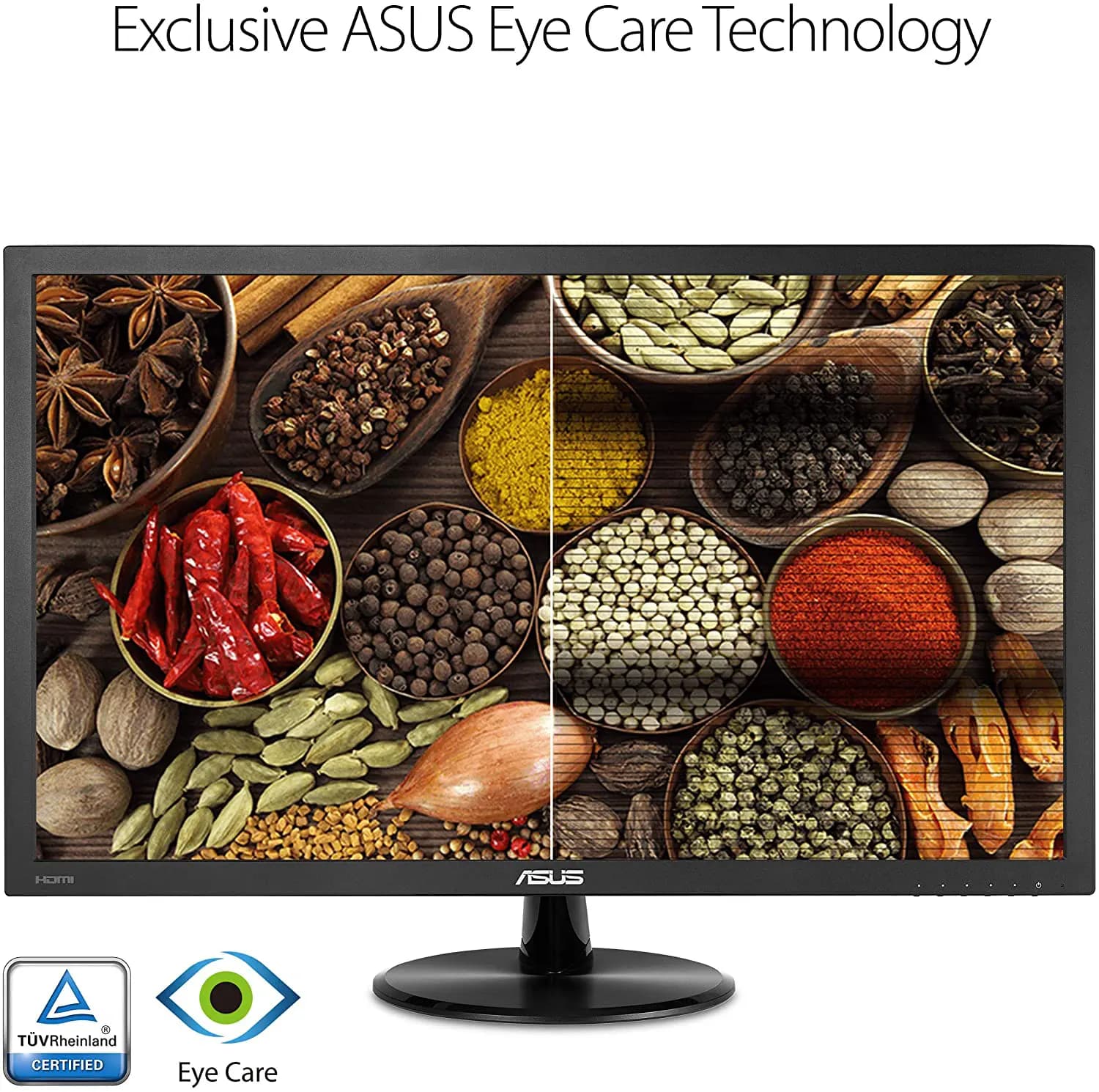مانیتور گیمینگ ایسوس ASUS VP228HE Gaming Monitor 21.5 inch Full HD — تصویر ۶