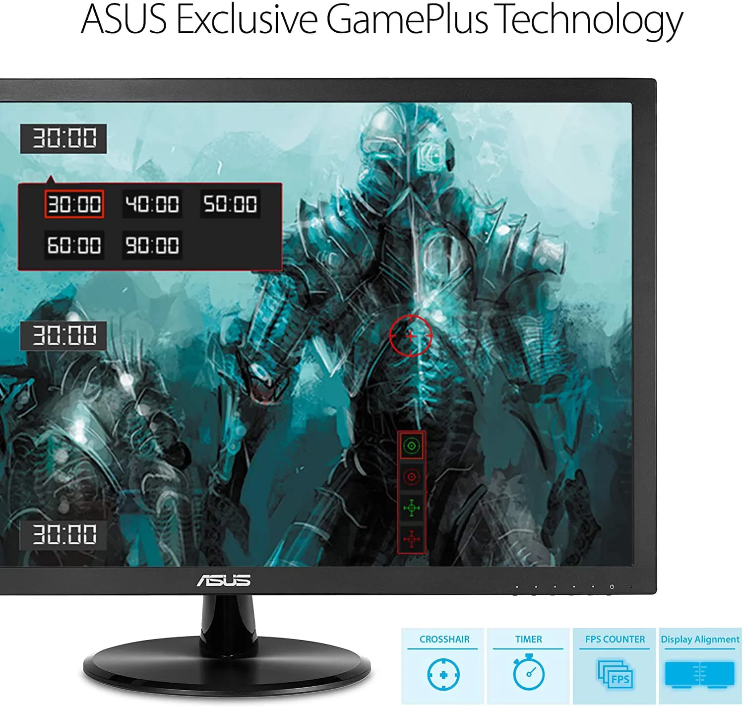 مانیتور گیمینگ ایسوس ASUS VP228HE Gaming Monitor 21.5 inch Full HD — تصویر ۷