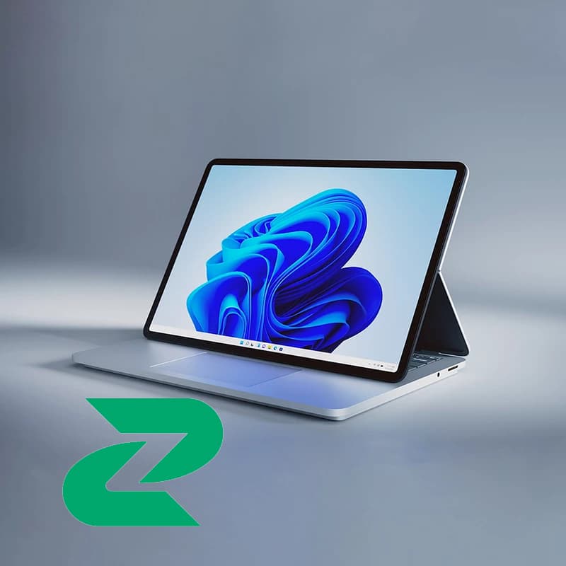 لپ تاپ استوک صحفه لمسی 14 اینچی مایکروسافت مدل Surface Studio پردازنده i7 رم 16 گیگابایت هارد 512 گیگابایت SSD گرید ++A — تصویر ۳