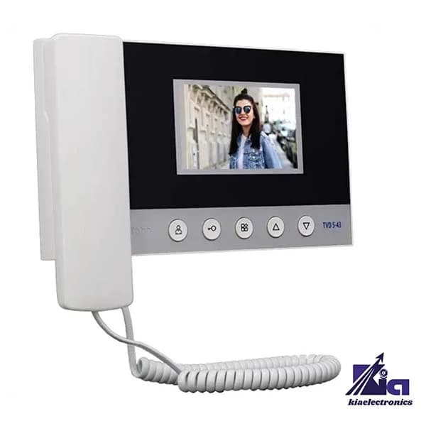 پکیج آیفون تصویری کارتی پنج واحدی تابا TVD-5-43 و پنل 1860 — تصویر ۵