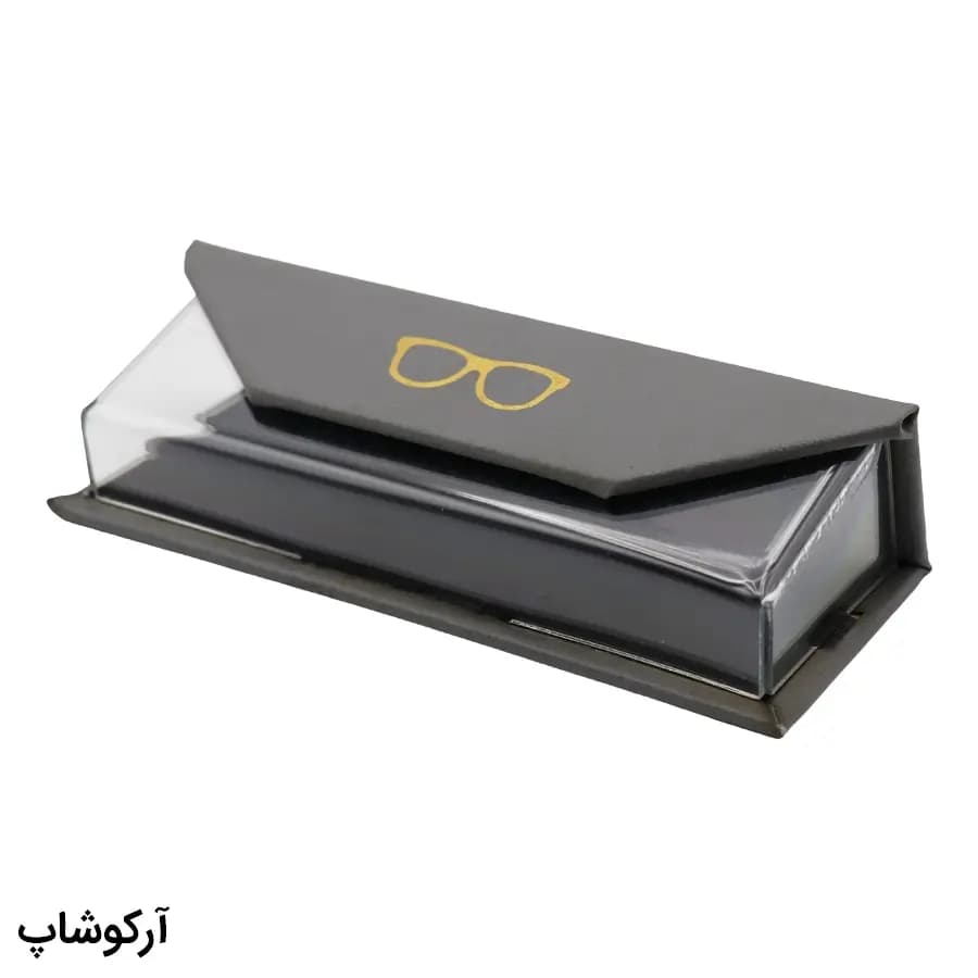 بسته 10 عددی کیف و قاب عینک با درب مگنتی، رنگبندی کامل و طرح شفاف مدل 993053 — تصویر ۴