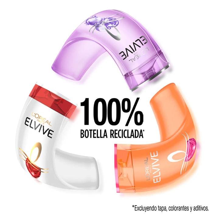 شامپو آبرسان لورال مدل هیالورونیک L’Oréal Paris Shampoo Hidra Hialurónico Elvive 370 ml — تصویر ۲