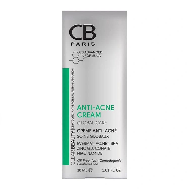 کرم ضد جوش CB Paris مدل Anti Acne حجم 30 میلی لیتر — تصویر ۲