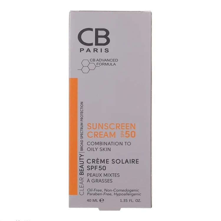 کرم ضد آفتاب CB Paris مدل Combination to Oily حجم 40 میلی لیتر — تصویر ۴