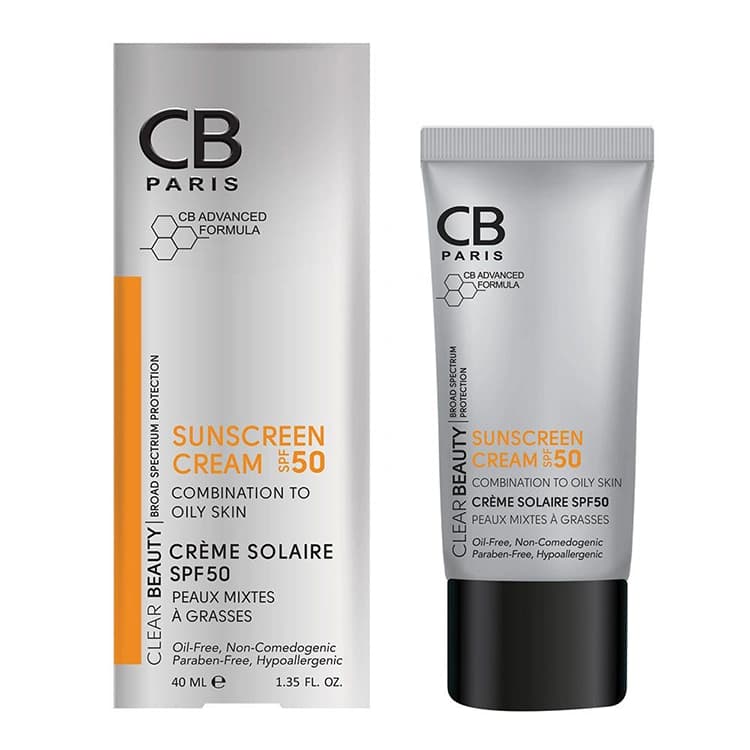 کرم ضد آفتاب CB Paris مدل Combination to Oily حجم 40 میلی لیتر — تصویر ۲