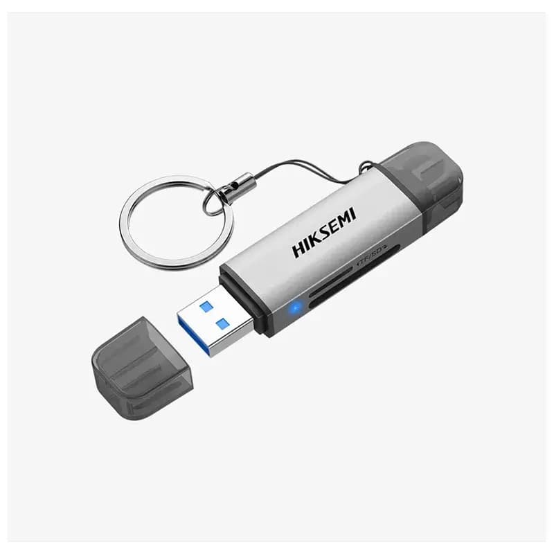 کارتخوان هایک سمی مدل Hiksemi HS-HUB-CR01 USB-A /USB-C — تصویر ۲