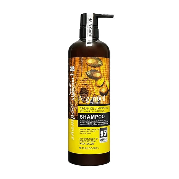 شامپو Lightness مدل Argan Oil حجم 900 میلی لیتر