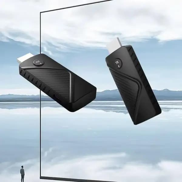 کیت فرستنده و گیرنده تصویر بی سیم HDMI با برد ۵۰ متر کوتسی مدل Coteci OF-049 Wireless HDMI Kit 50m — تصویر ۵