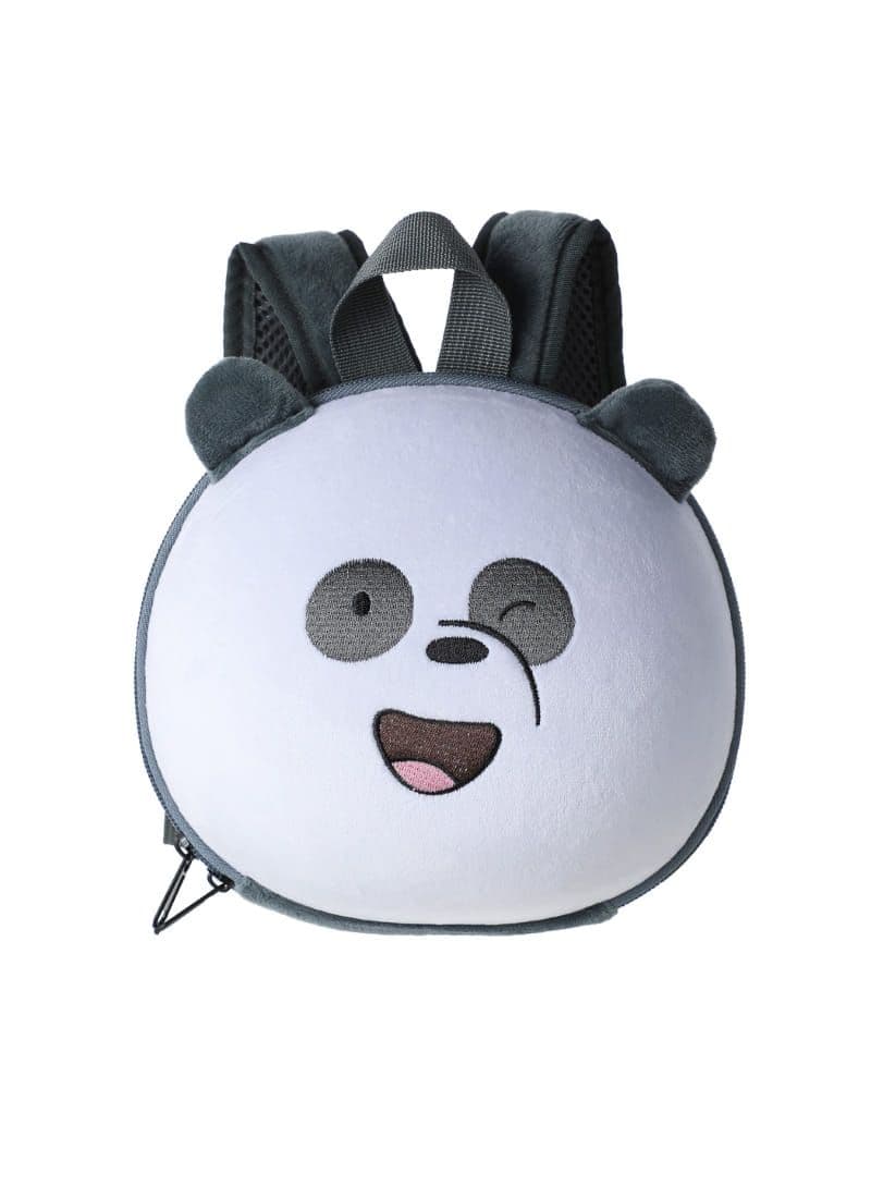کوله پشتی مینیسو، طرح We Bare Bears (سیاه/سفید)، 18×9×21 سانتی متر