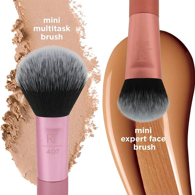 ست براش Real Techniques مدل Mini Brush Duo — تصویر ۳